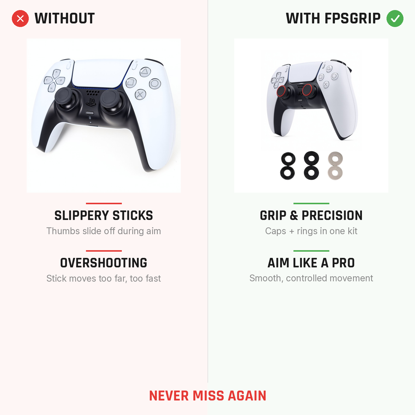 Aim Kit comparison before and after showing improved aim precision