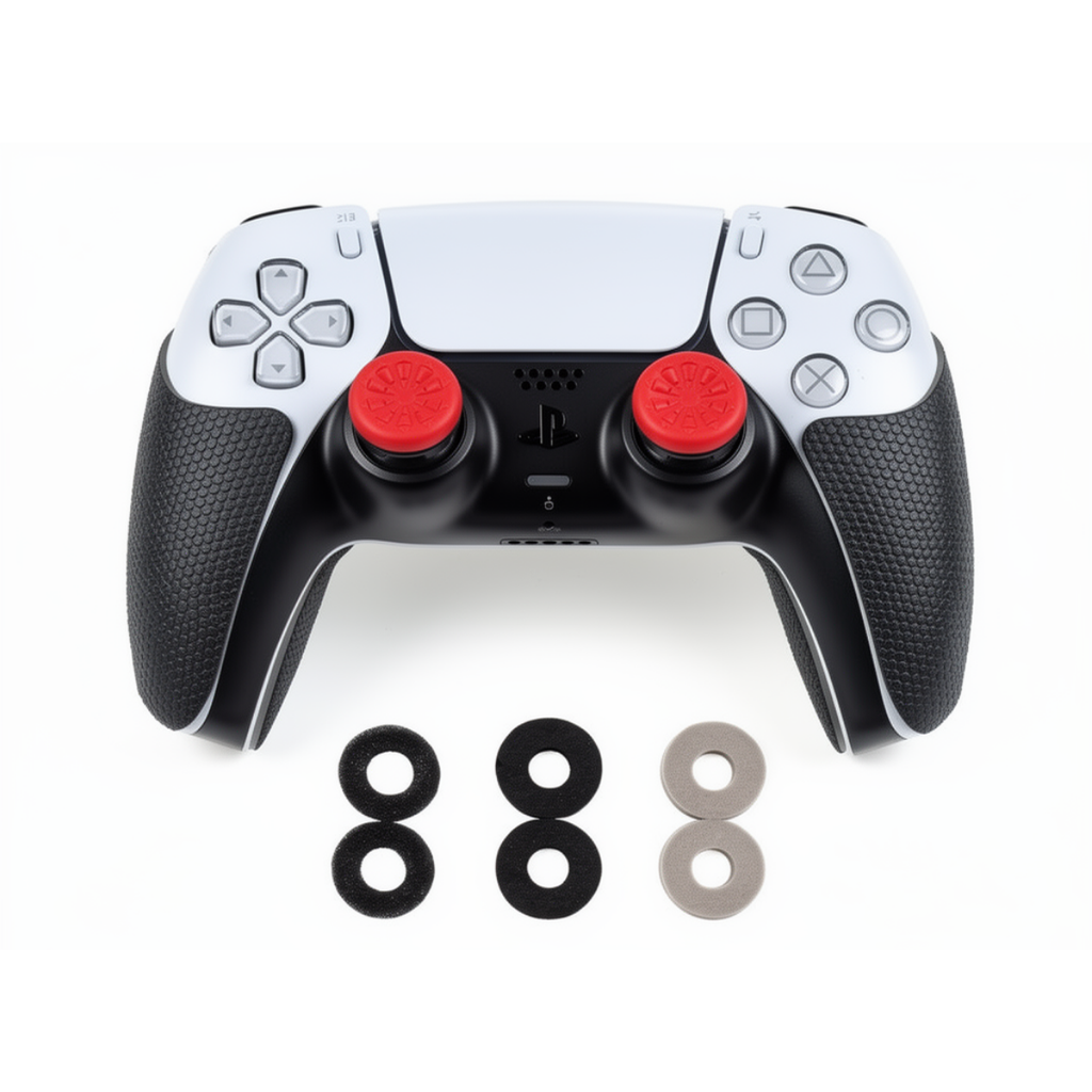 Pro Kit bundle with PS5 controller FPS extenders handle grips and precision rings